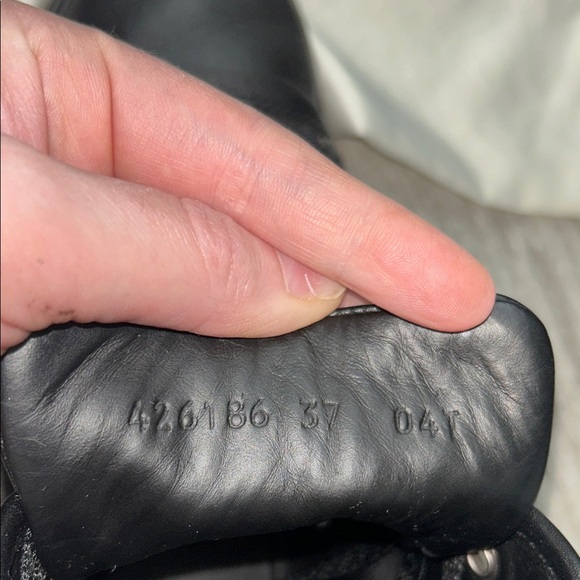 Authentic Gucci Women's Black GG Monogram High-Top Sneakers & dust bag - Picture 3 of 4